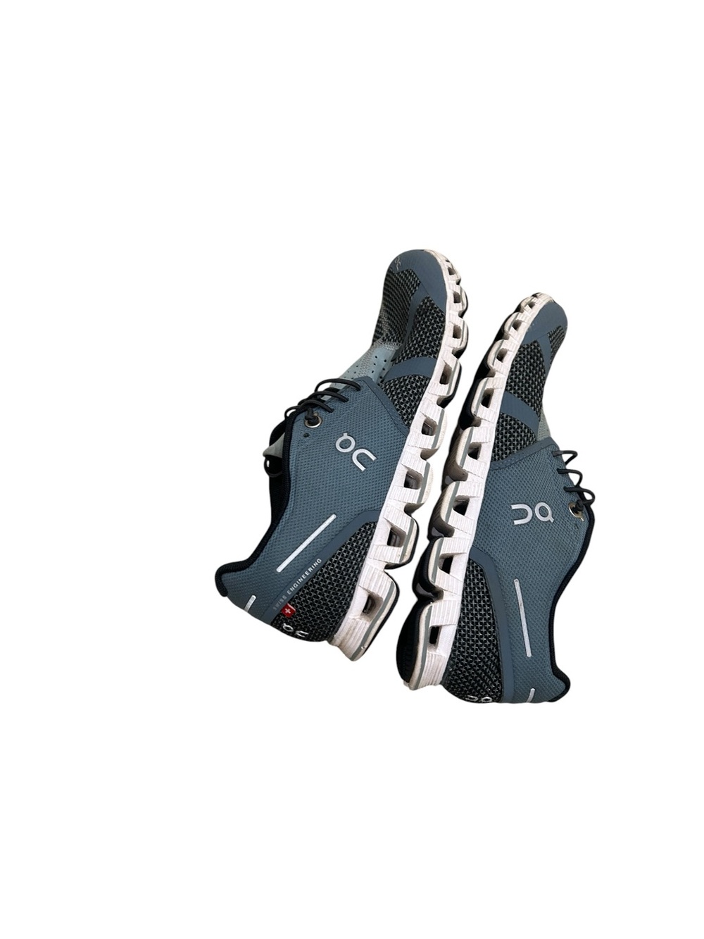 On Running Cloud mascot vault sneakers tide/magnet color speed lacing size 6.5 - Picture 7 of 11